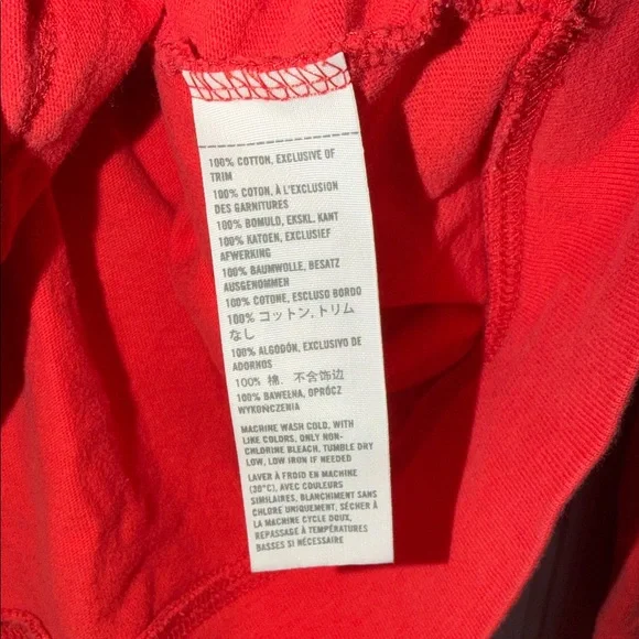 Hollister Women's Vibrant Red Hoodie Sweater - Picture 3 of 6